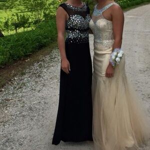 Anny Lee black prom dress